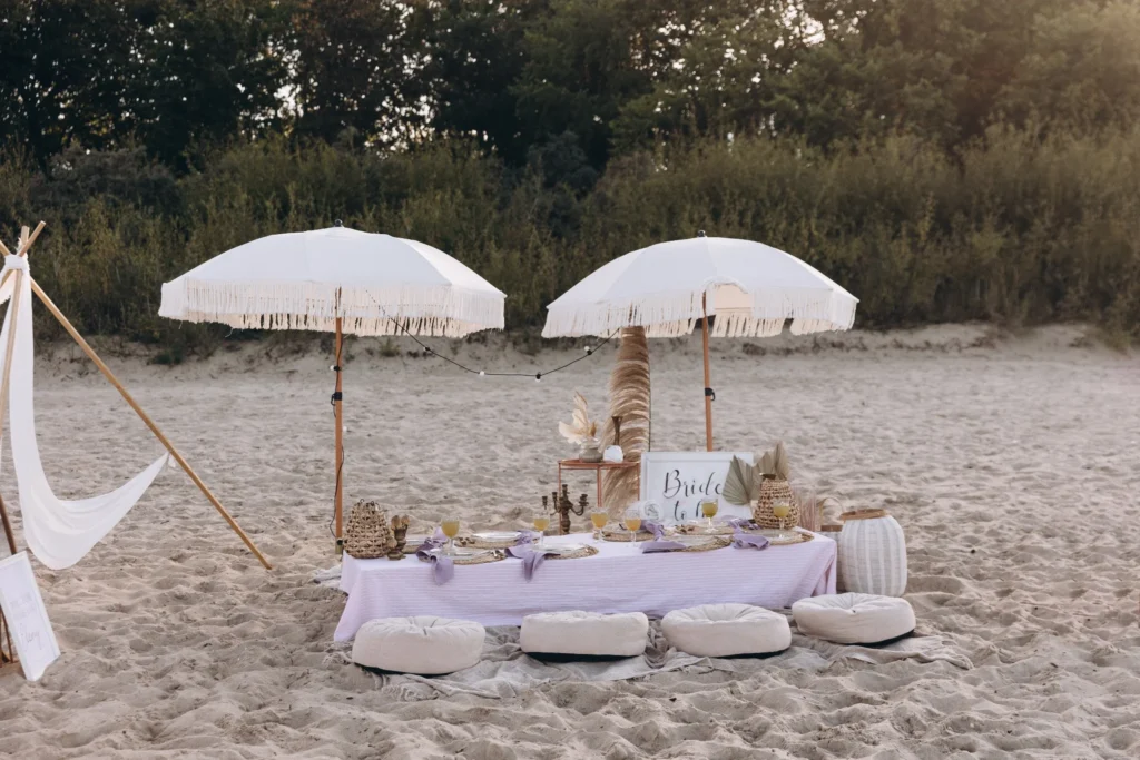 Letni piknik na plaży w Trójmieście